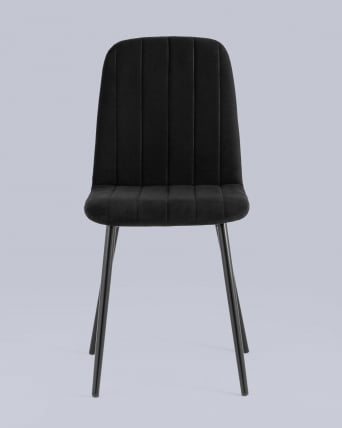 Стул Easy велюр Черный_3